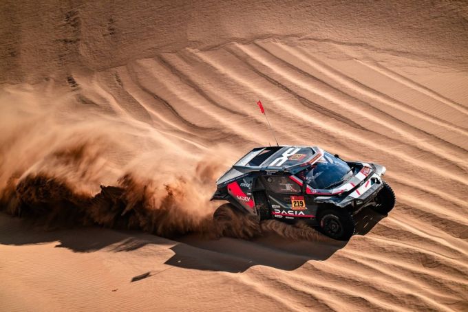 Dakar Rally 2026 Dacia Sandriders zesde zege Nasser Al-Attiyah Bron foto: media.dacia 3