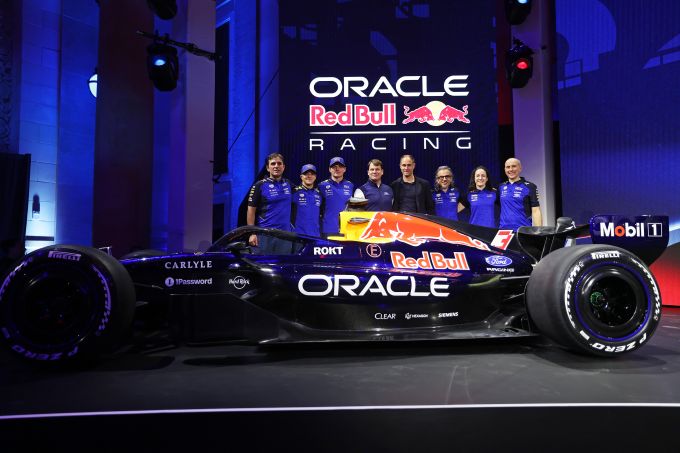 Presentatie technisch directeur Ben Hodgkinson F1 Red Bull RB22
