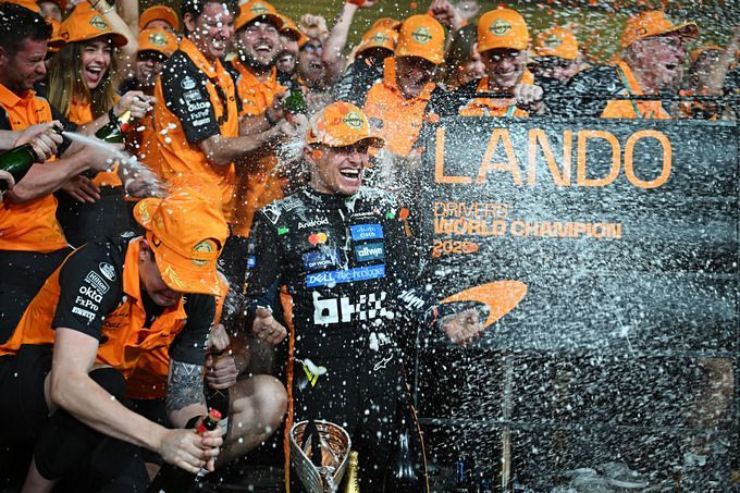 Lando Norris F1 wereldkampioen 2025