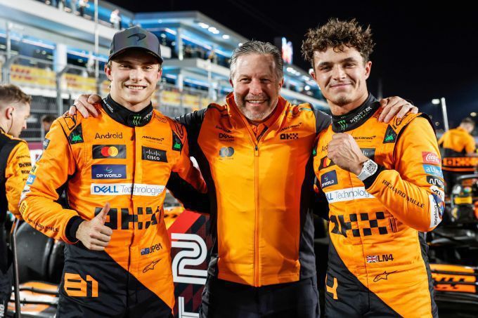Lando Norris F1 wereldkampioen 2025 McLaren