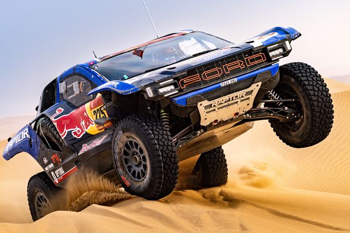 Carlos Sainz en Lucas Cruz