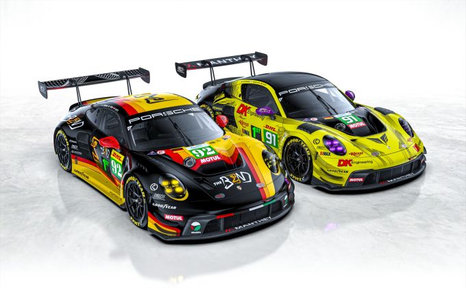 FOTO'S - Manthey presenteert nieuwe Porsches en jaagt op derde wereldtitel op rij in het FIA WEC