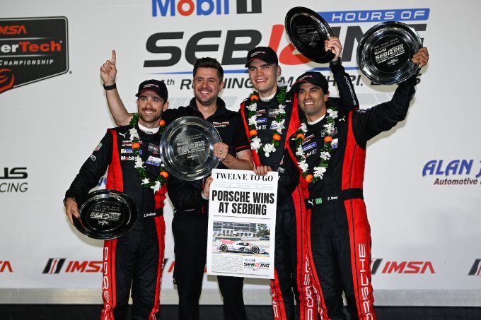 Chaos, teamorders en ultieme spanning: Porsche Penske wint opnieuw na dramatische slotfase in Sebring + UITSLAG
