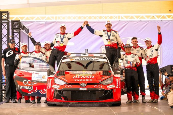 SPECIAL - Sebastien Ogier profiteert van crash Solberg en wint spannende FIA WRC Rally Islas Canarias thriller