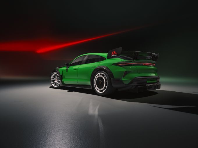 Porsche Taycan Turbo GT Manthey Kit recordronde Nürburgring-Nordschleife