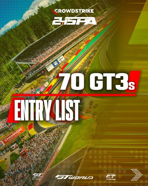 CrowdStrike 24 Hours of Spa 2026 1