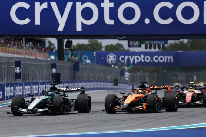 Mercedes F1 compressieverhouding