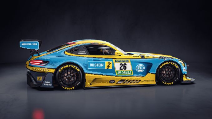 ADAC RAVENOL 24h Nürburgring PROsport Racing Mercedes-AMG GT3 Hella Bilstein 3