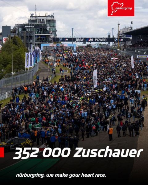352.000 bezoekers ADAC RAVENOL 24h Nurgburgring 2026