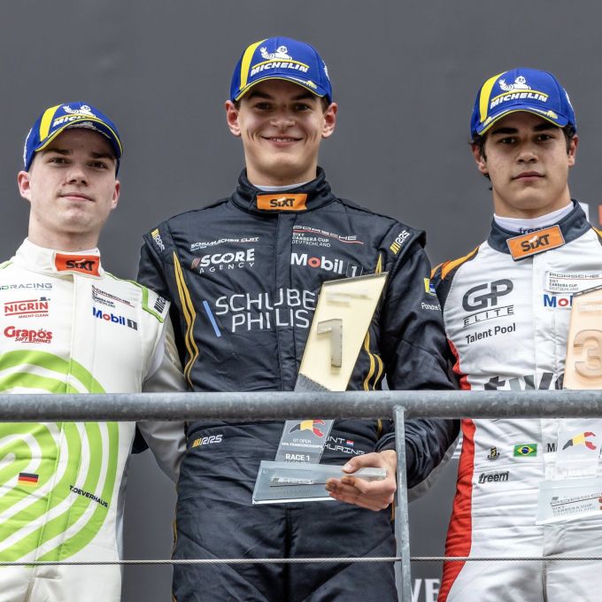Podium PSCCD Spa mei 2026 Flynt Schuring winnaar