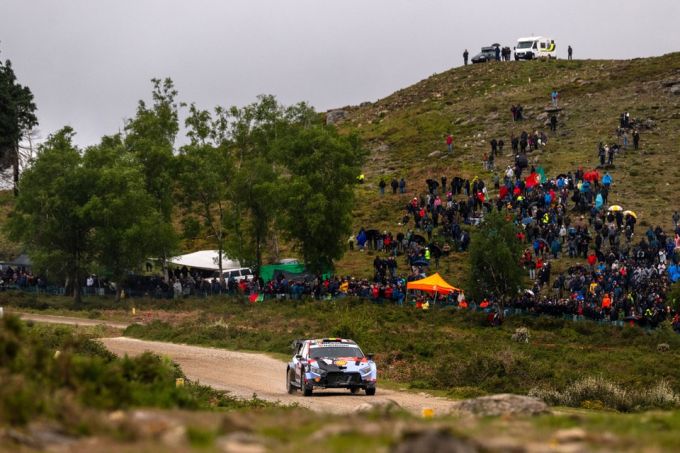 Vodafone Rally de Portugal 2026 Adrien Fourmaux Hyundai
