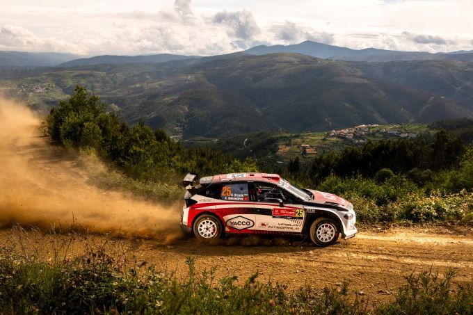 Vodafone Rally de Portugal 2026 Nikolay Gryazin Konstantin Aleksandrov Lancia Ypsilon Rally2 HF Integrale