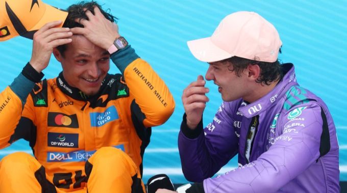 Lando Norris GP Miami Kimi Antonelli