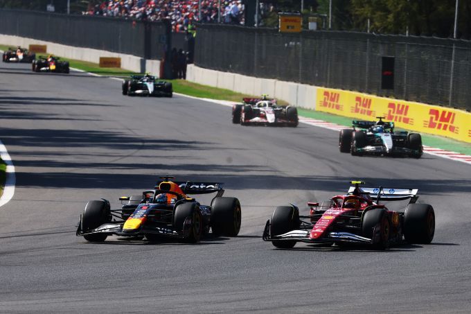 Max Verstappen F1 Ferrari versus Mercedes
