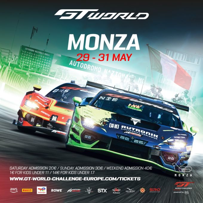 Monza GT World Challenge Europe powered by AWS event poster 1