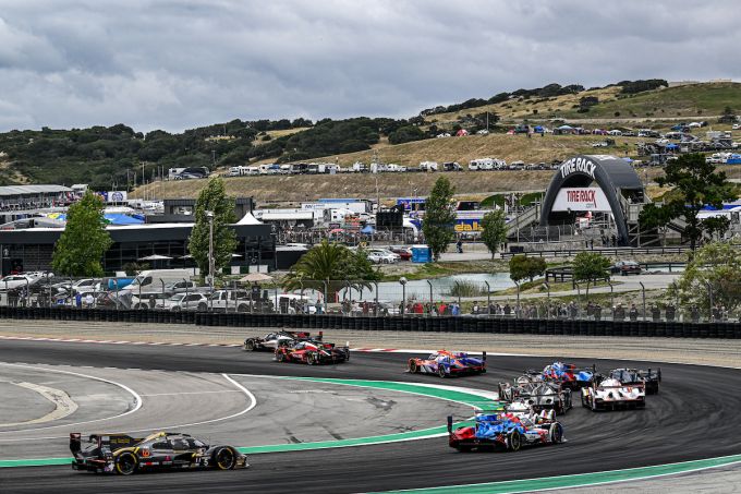 IMSA WeatherTech SportsCar Championship-sprintrace Laguna Seca Nr5_Tijmen_van_der_Helm_Laurin_Heinrich