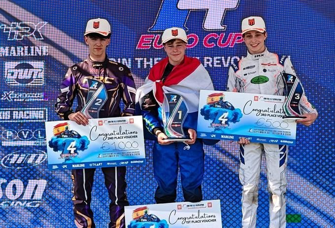 Stijn Hanssen podium