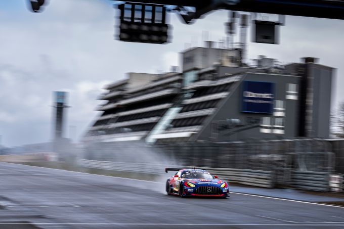 Max Verstappen Mercedes-AMG GT3 on track  Nurburgring