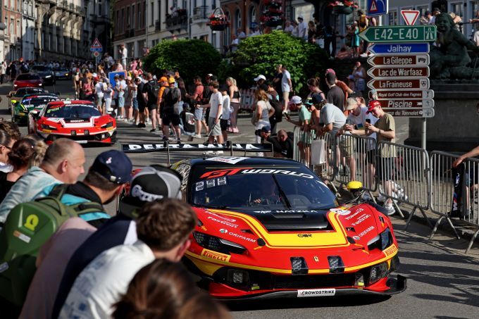 CrowdStrike 24 Hours of Spa 2026 parade woensdagavond 15
