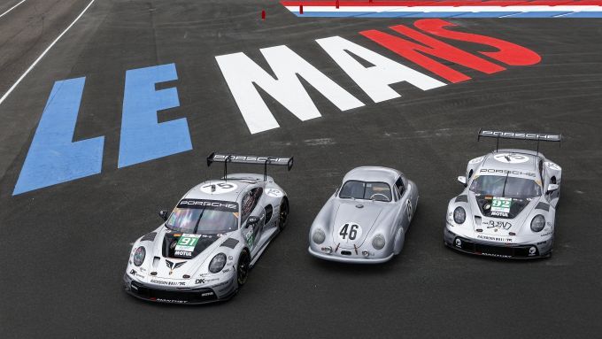 De 94e editie 24 Uur van Le Mans Porsche AG Manthey Racing Porsche 911 GT3 R foto 18