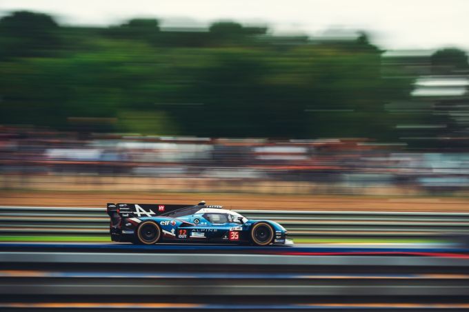 Alpine A424 @ 24 Uur Le Mans 2026 op Circuit de la Sarthe foto 1