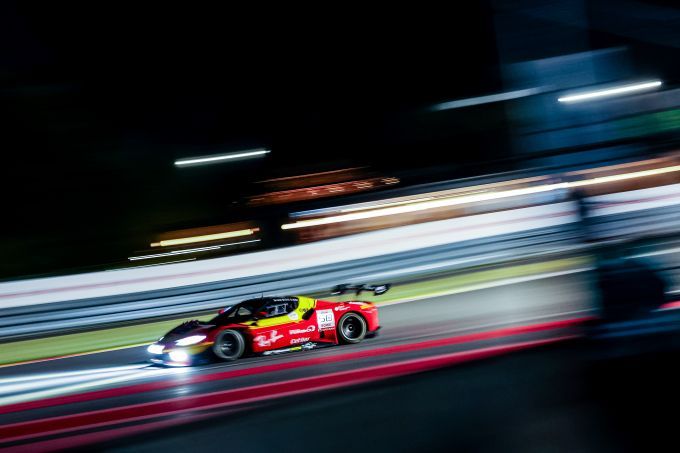 CrowdStrike 24 Hours of Spa 2026 nachttraining donderdag