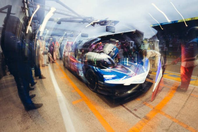 Alpine A424 @ 24 Uur Le Mans 2026 op Circuit de la Sarthe foto 5