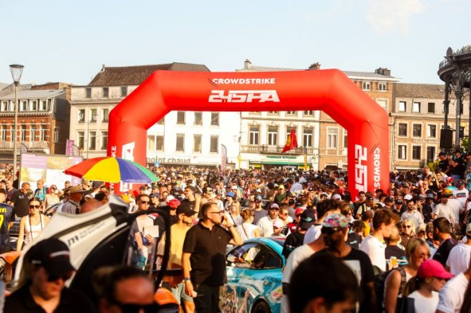 CrowdStrike 24 Hours of Spa 2026 parade woensdagavond 9