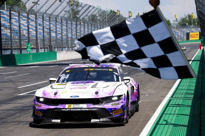 DTM seizoen 2026 Race 6 Lausitzring Foto 7 2026 DTM-debutant Finn Wiebelhaus reed zijn Ford Mustang GT3