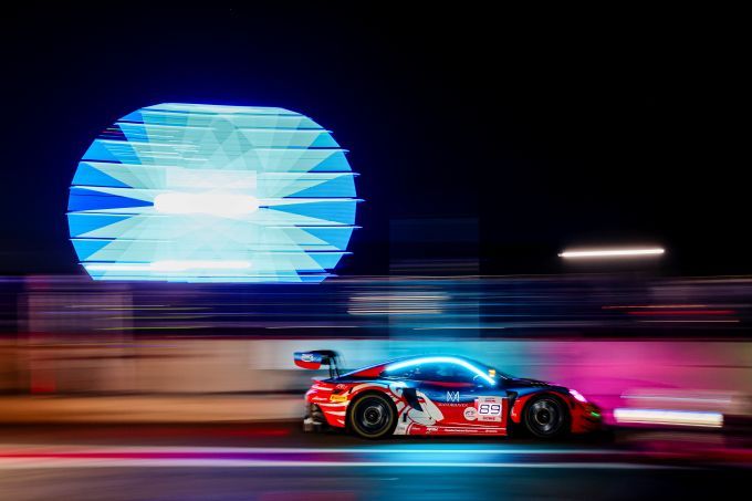 CrowdStrike 24 Hours of Spa 2026 nachttraining donderdag