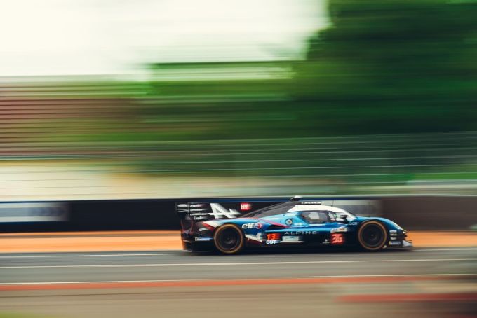 Alpine A424 @ 24 Uur Le Mans 2026 op Circuit de la Sarthe foto 8