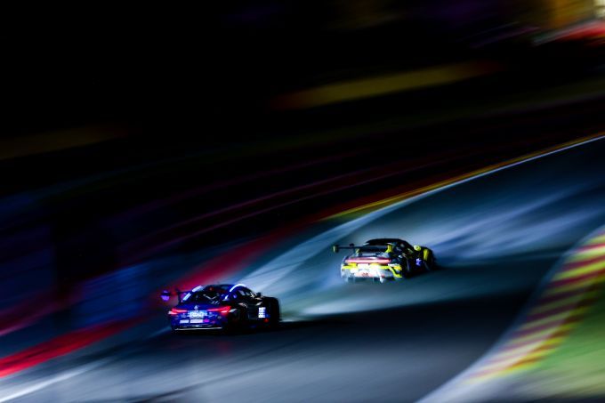 CrowdStrike 24 Hours of Spa 2026 nachttraining donderdag