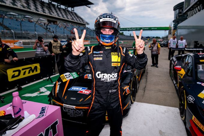 DTM Lausitzring Ben Dorr winnaar zaterdagrace