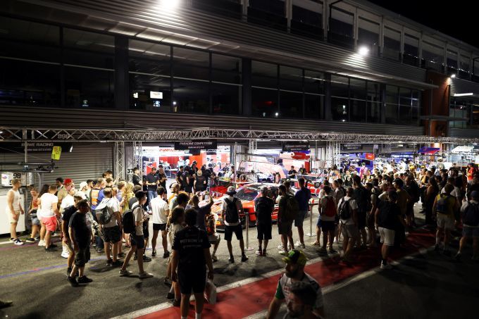 CrowdStrike 24 Hours of Spa 2026 nachttraining donderdag