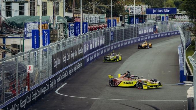 Lianxin Sanya E-Prix 2026 Porsche 99X - Andretti - Cupra Kiro - Nyck de Vries Mahindra Foto Porsche Newsroom 7