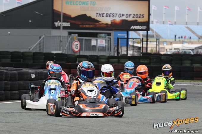 Jari Berends aan de leiding in Assen
