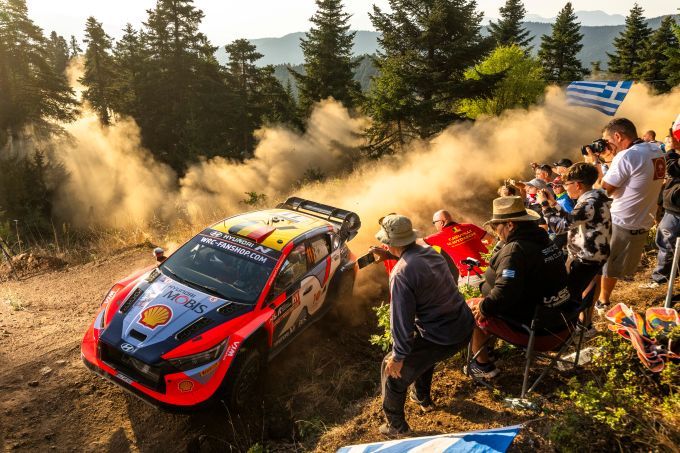 FIA WRC EKO Acropolis Rally 2026 foto 9 red bull content pool 2025 Thierry Neuville Hyundai