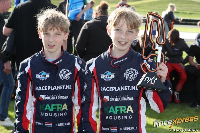 Tweeling Benjamin en Oliver Bleekemolen