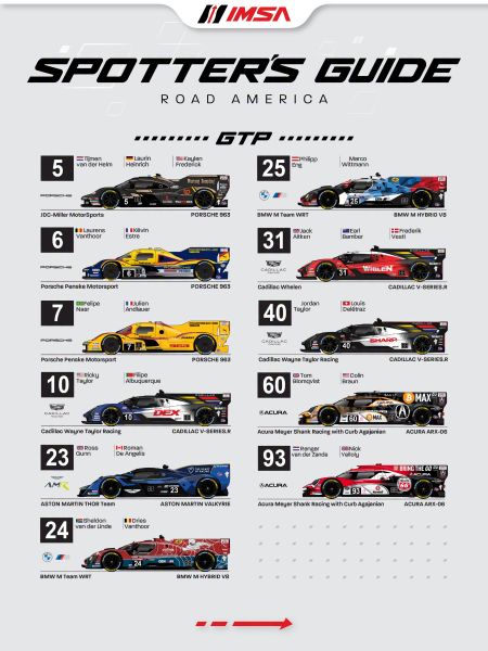 IMSA Motul SportsCar Endurance Grand Prix Road America