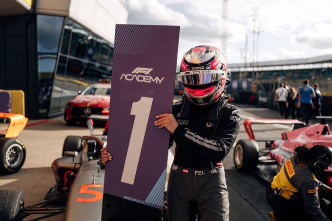 Na een sterk seizoensbegin in Shanghai zette Felbermayr haar goede vorm voort tijdens de F1 Academy-weekenden in Montréal en Silverstone