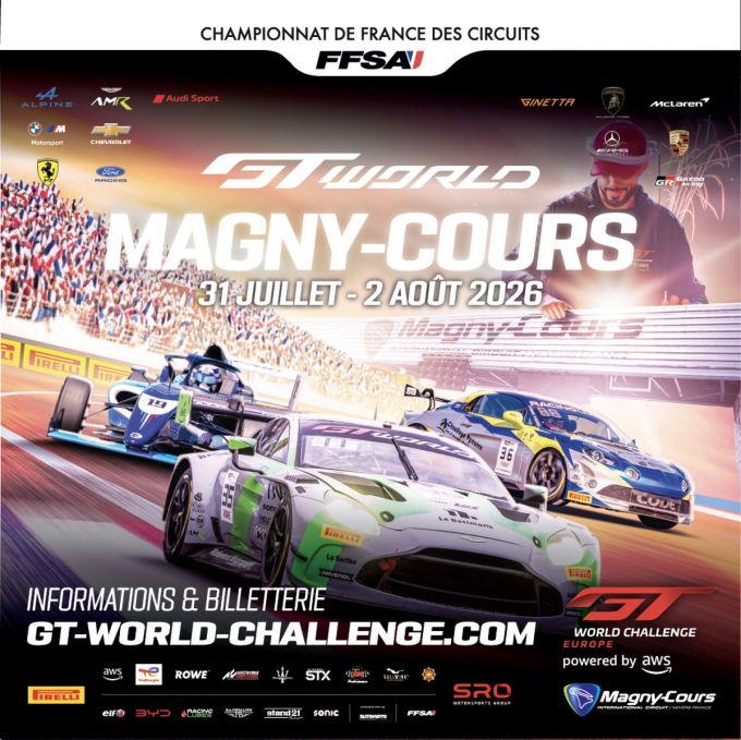 GT World Challenge Europe Sprint Cup Magny-Cours 2026 event poster