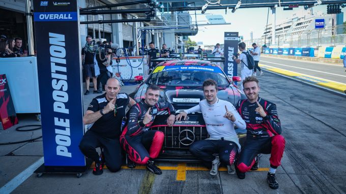Michelin 24H SERIES European Series Nürburgring Grand Prix Circuit Michelin 12H Nürburgring foto 1 Pole position voor GetSpeed Team PCX