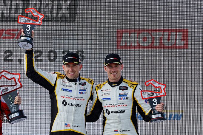 IMSA Motul SportsCar Endurance Grand Prix Road America Corvette Catsburg podium